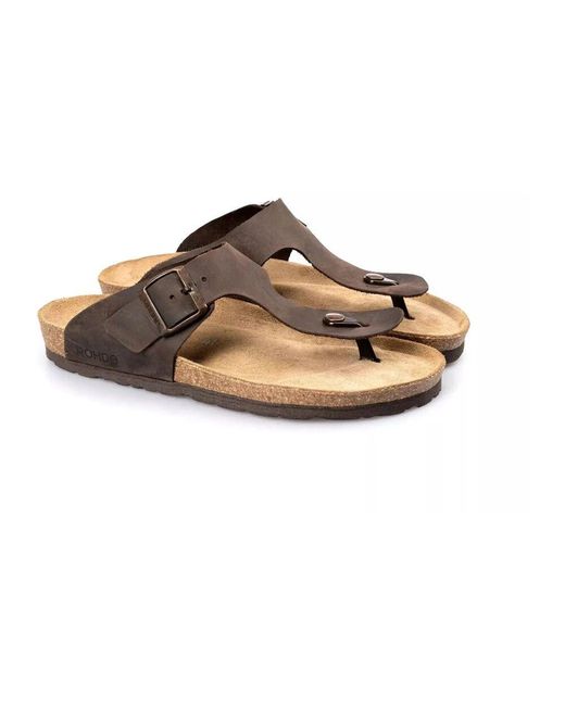 Flip Flops Rohde de hombre de color Brown