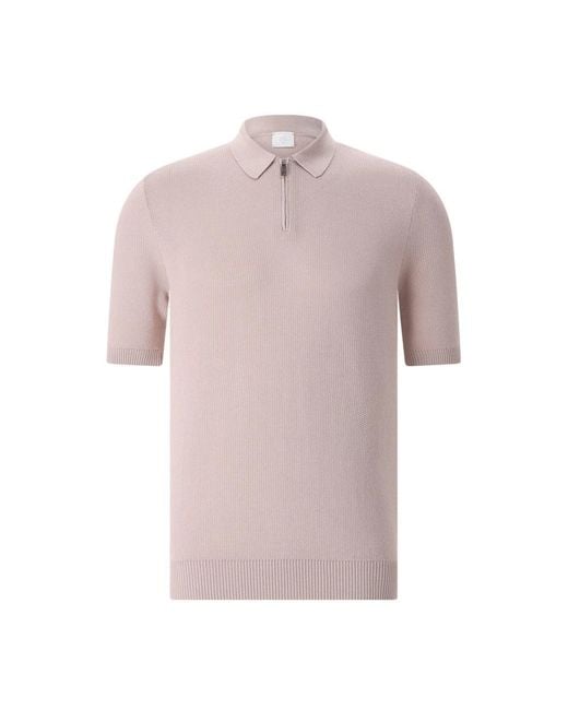 Eleventy Pink Round-Neck Knitwear for men