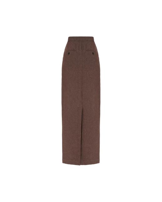 Maxi Skirts Max Mara en coloris Brown
