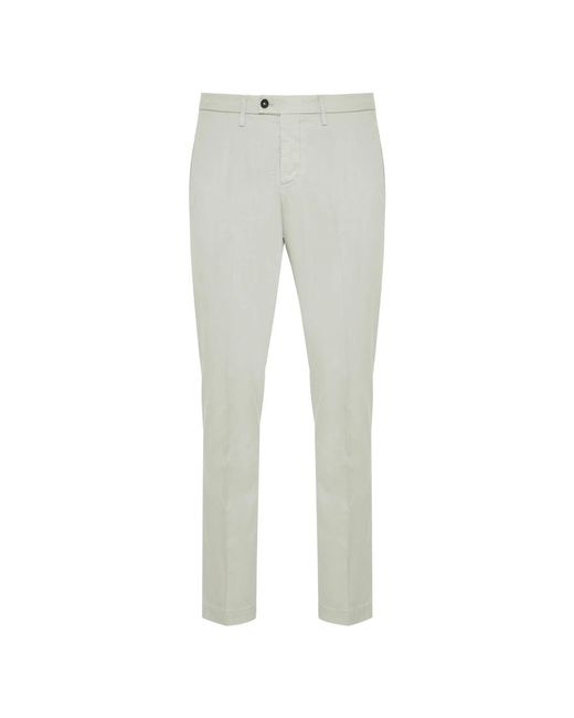 Slim-Fit Trousers di Corneliani in Gray da Uomo