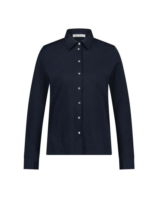 STEFAN BRANDT Bluse ada aus baumwolle in Blue für Herren