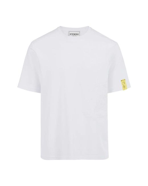 T-Shirts Iceberg pour homme en coloris White