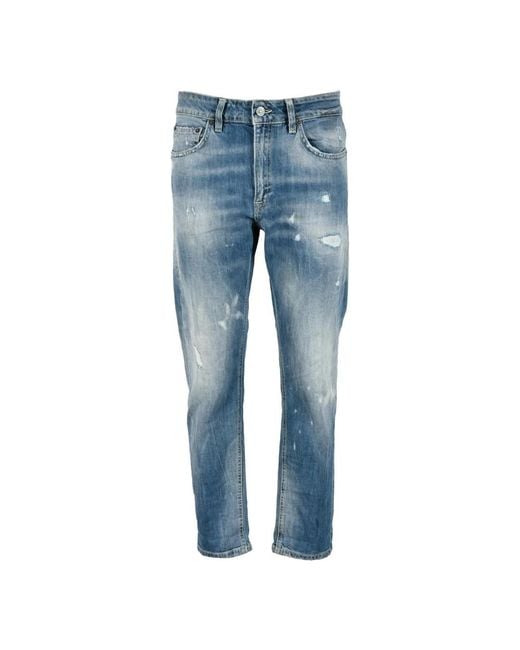 Dondup Blue Slim Fit Jeans