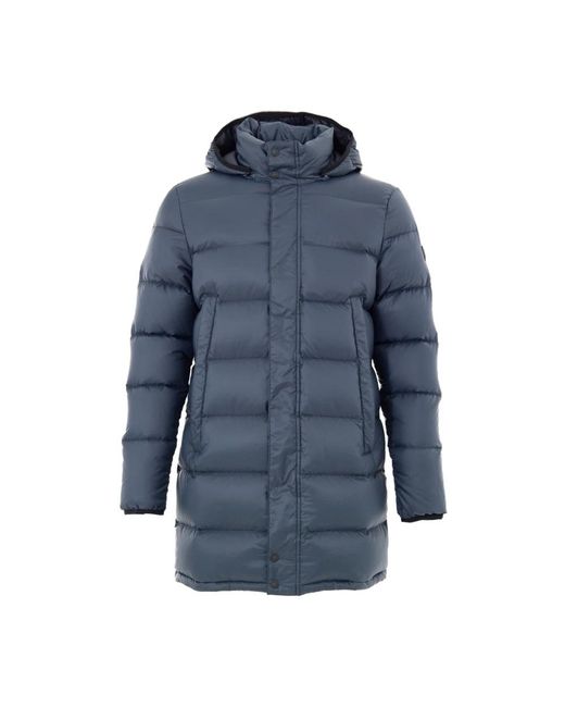 Moose Knuckles Blue Winter Jackets for men
