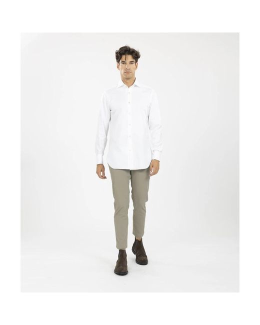 Kiton White Casual Shirts for men