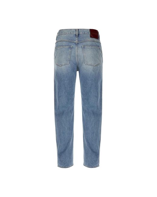 Gucci Blue Loose-Fit Jeans for men