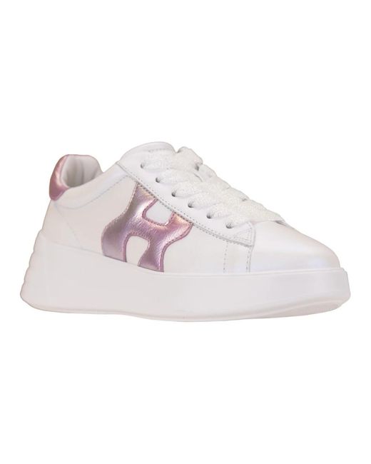 Hogan Purple Sneakers