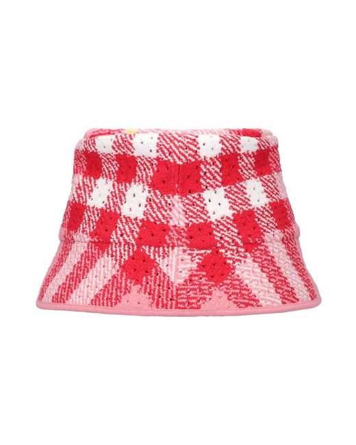 Burberry Red Hats