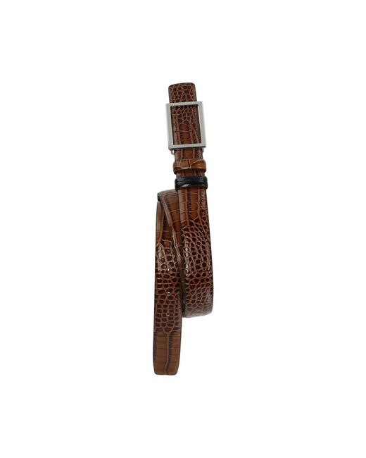 Van Laack Accessoires ,Bruin ,Stijlvolle Riem Gretje in het Brown