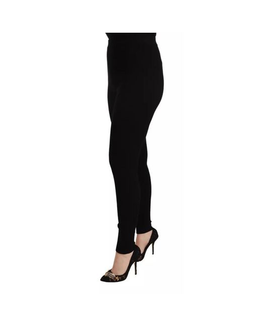 Dolce & Gabbana Black Leggings