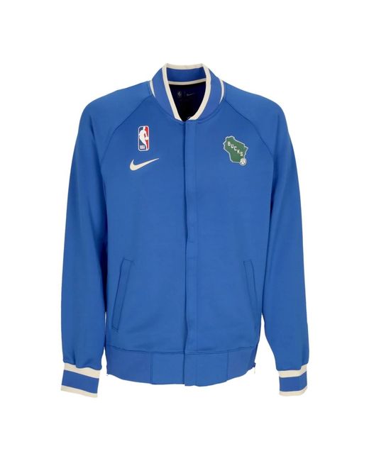 Zip-Throughs di Nike in Blue da Uomo