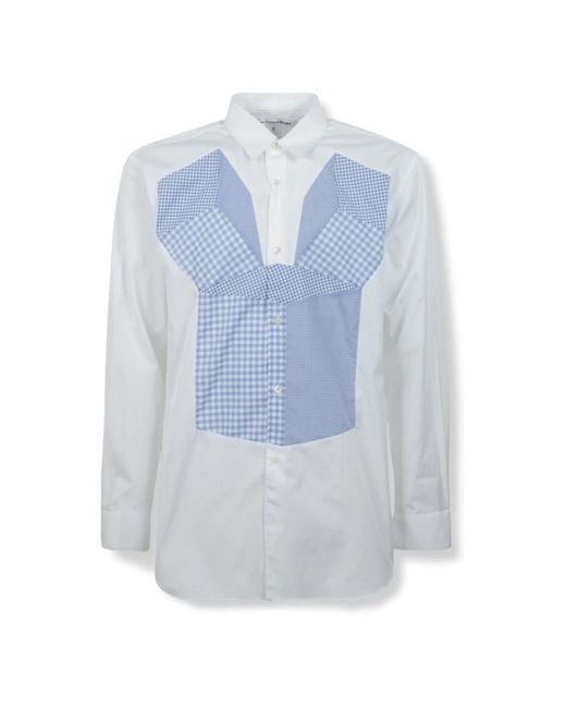 Comme des Garçons Blue Casual Shirts for men