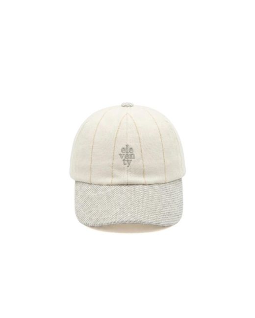 Elements White Baseball Cap