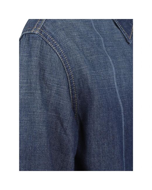 Denim Shirts Givenchy de hombre de color Blue