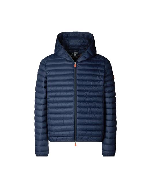 Save The Duck Blue Winter Jackets for men