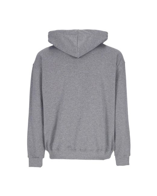 USUAL Hoodies & Sweatvesten ,Grijs ,Katoen Lichtgewicht Hoodie in het Gray voor heren