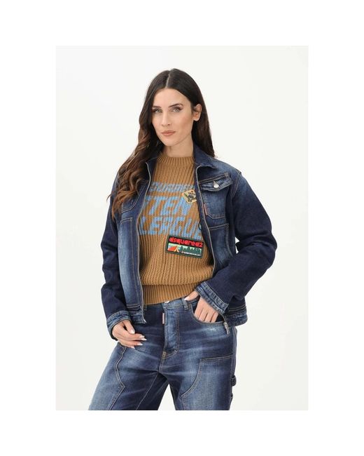 Denim Jackets DSquared² de color Blue