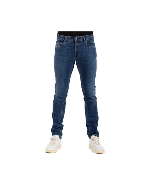 Fay Blue Slim-Fit Jeans for men
