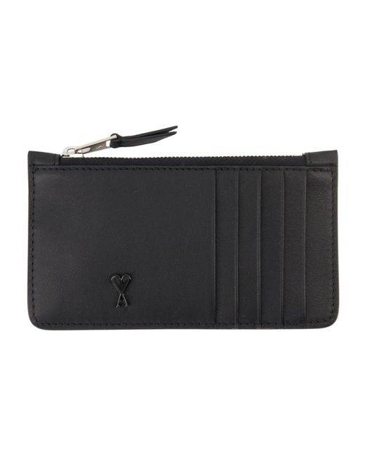 AMI Black Wallets & Cardholders for men