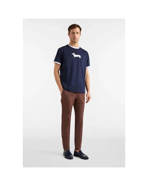 Harmont & Blaine Blue T-Shirts for men