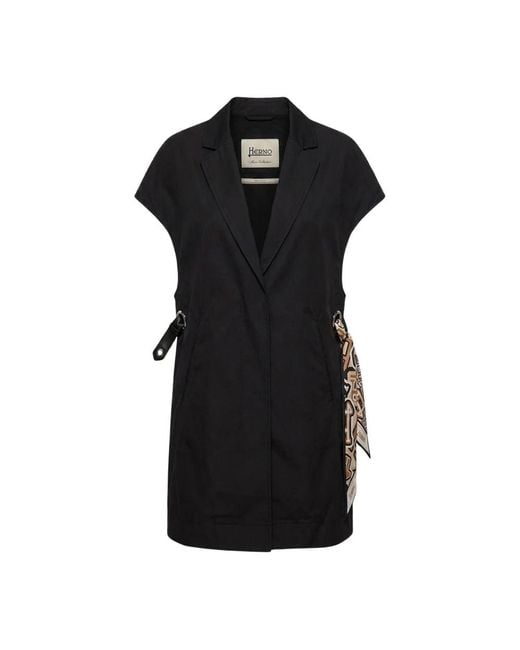 Herno Black Vests