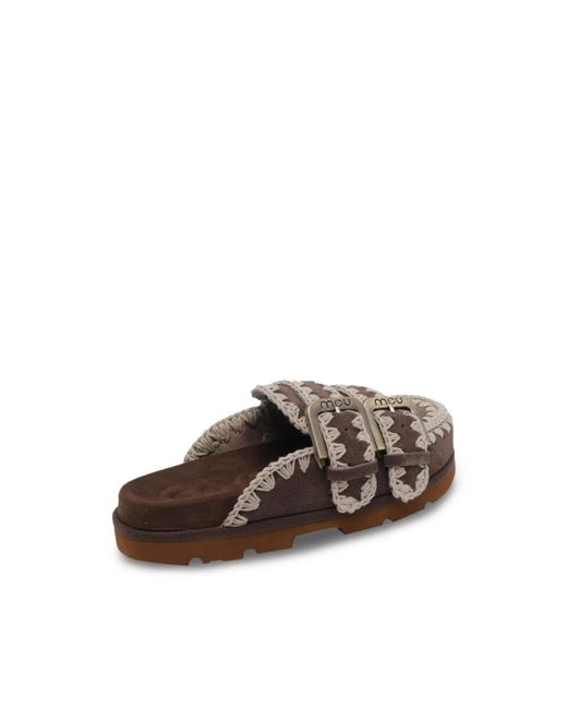 Mou Brown Mules