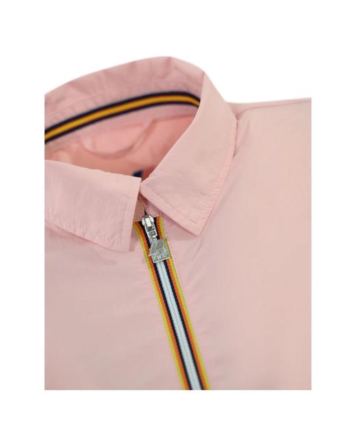 Jackets > light jackets K-Way en coloris Pink