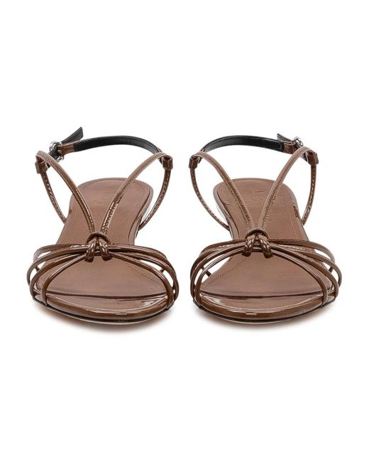 Aeyde Brown High Heel Sandals