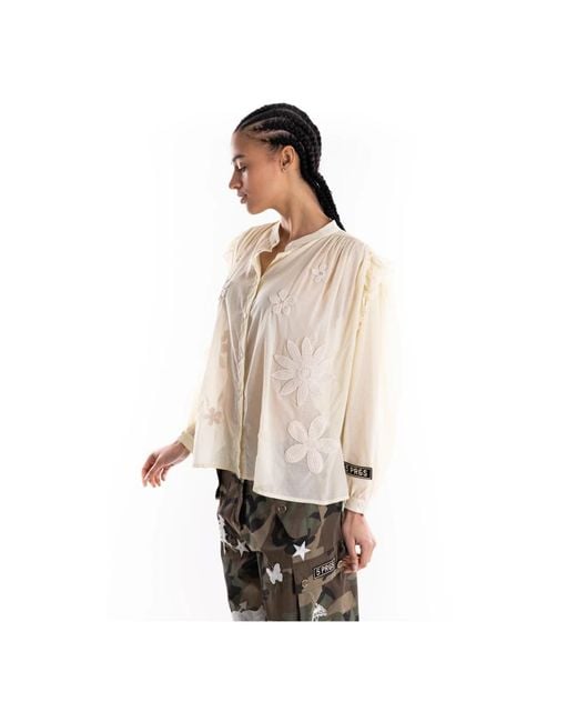 Blouses di 5 PROGRESS in Natural