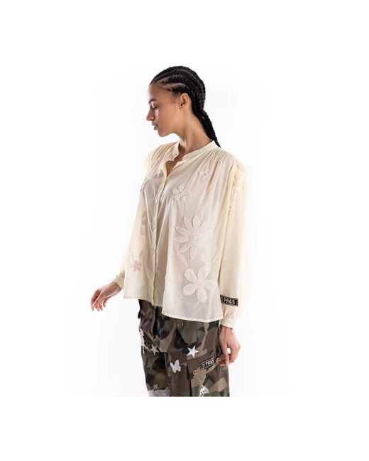 5 PROGRESS Camicia in het Natural