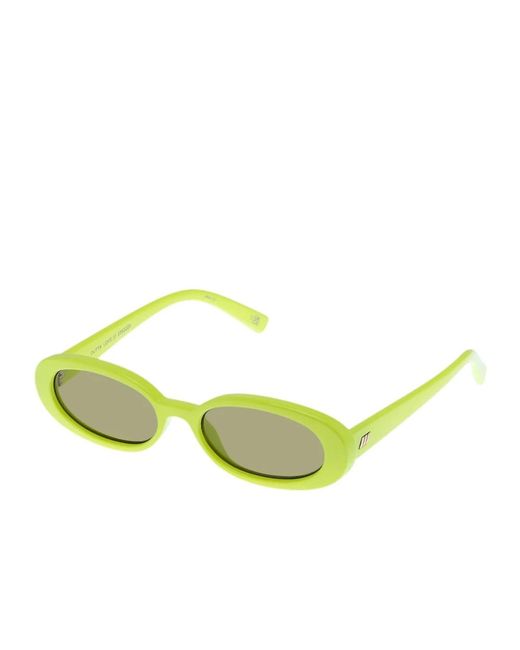 Le Specs Yellow Sunglasses