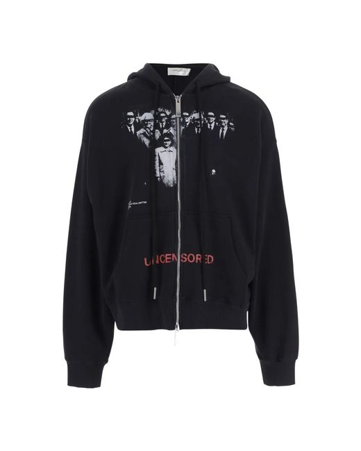 MATIERES FECALES Black Zip-Throughs for men