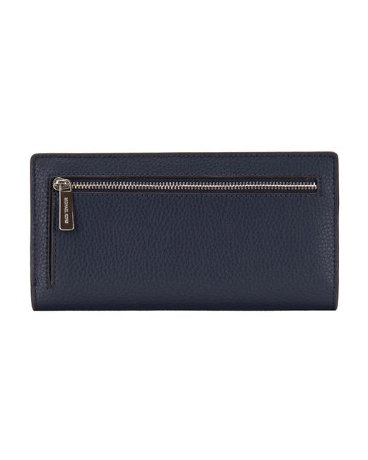 Michael Kors Snap Wallet in het Blue