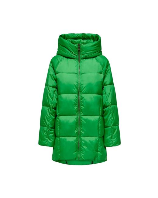ONLY Green Down Jackets