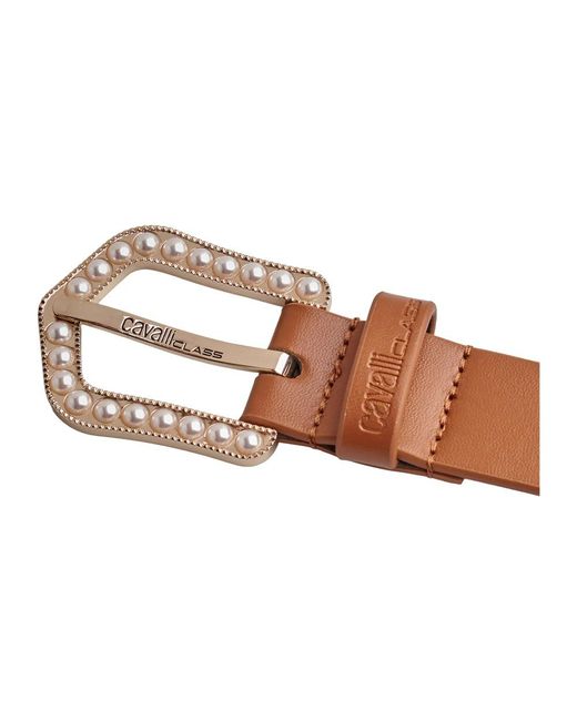 Roberto Cavalli Brown Belts