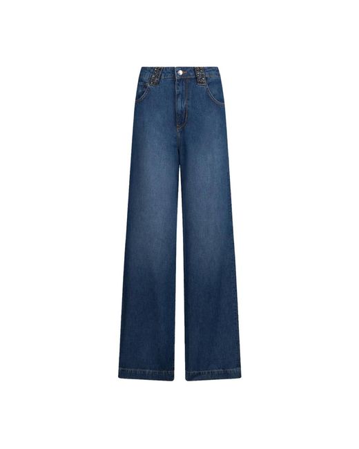 Liu Jo Blue Wide Jeans
