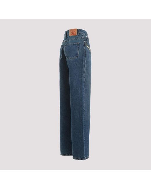 Y. Project Blue Wide jeans