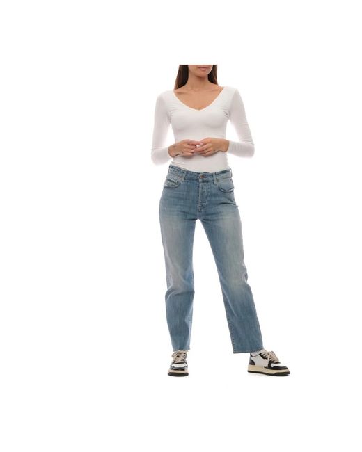 Don The Fuller Blue Straight Fit Jeans