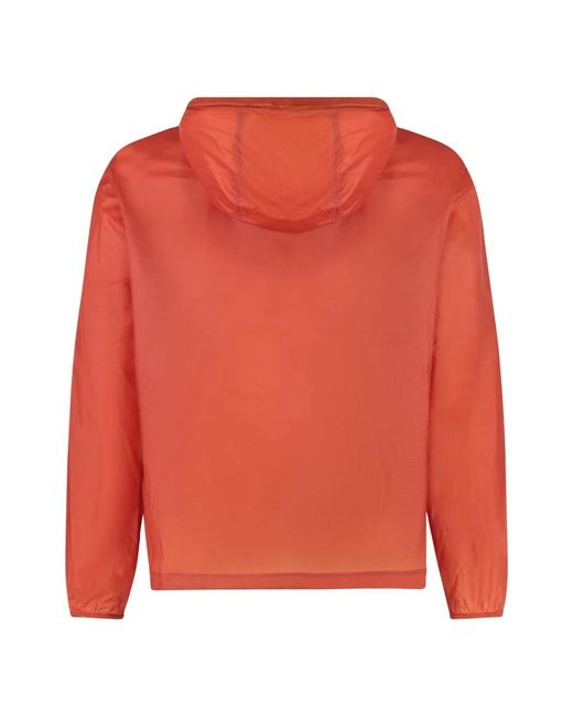 Moncler Hamlin Kapuzen-Windbreaker in Orange für Herren