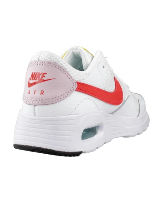 Nike White Stylische air sneakers für frauen