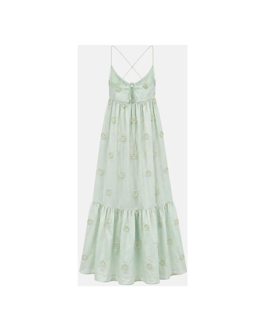 Maxi Dresses Suncoo de color Green