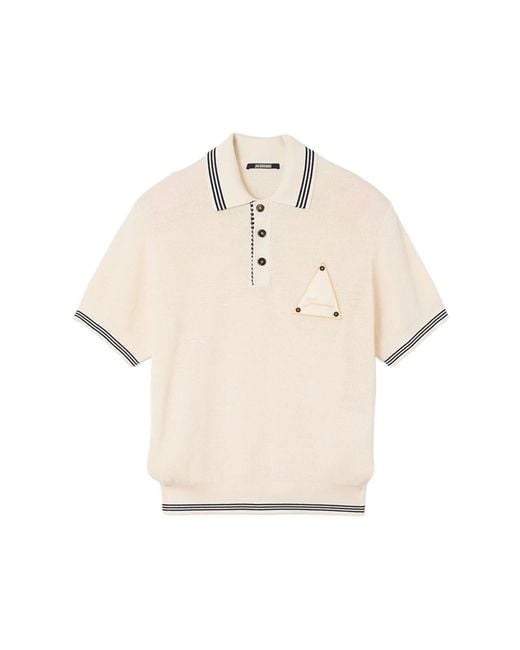 Jacquemus Natural Polo Shirts for men