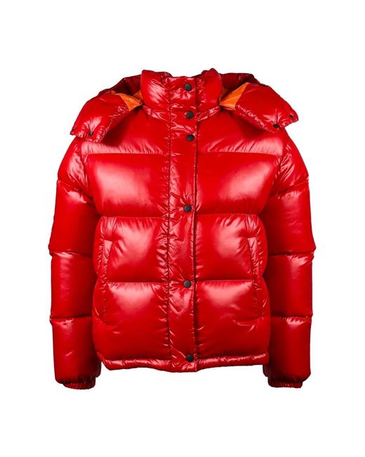 Add Red Down Jackets