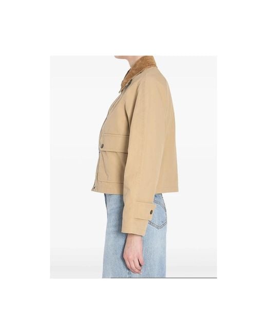 Burberry Blue Light Jackets