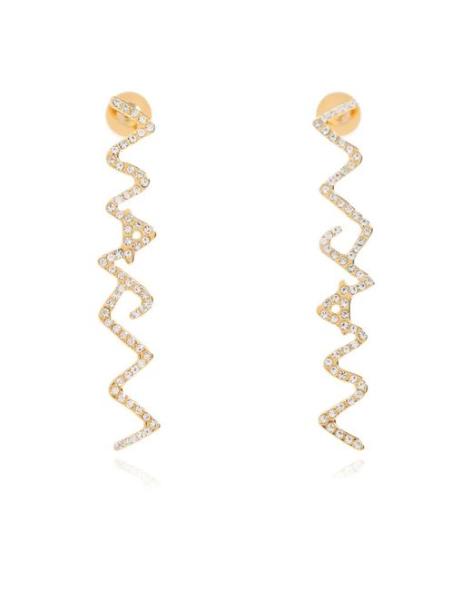 Earrings Marni de color Metallic