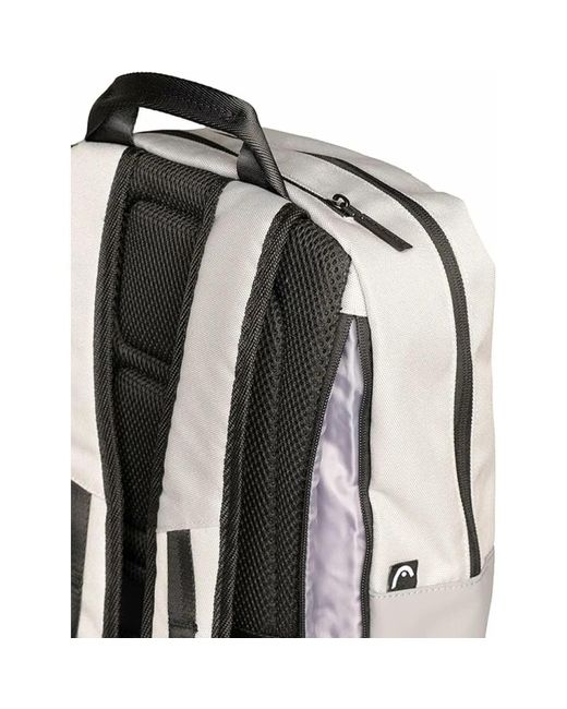 Head Volwassen Sportrugzak Grijs Gecoat Polyester in het Gray