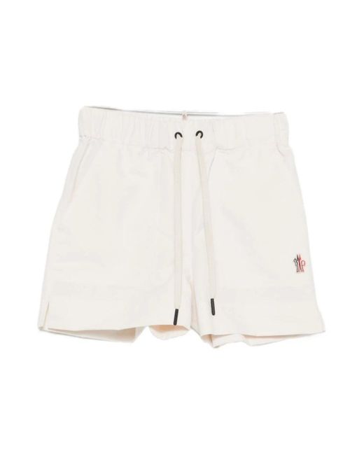 Moncler White Casual Shorts