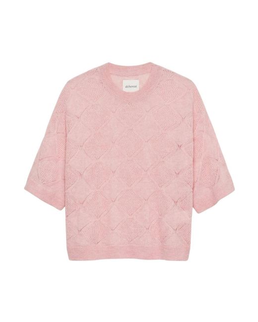 Alchemist De Pepper Sweater in het Pink