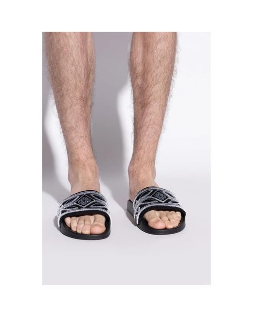 Casablanca Black Sliders for men