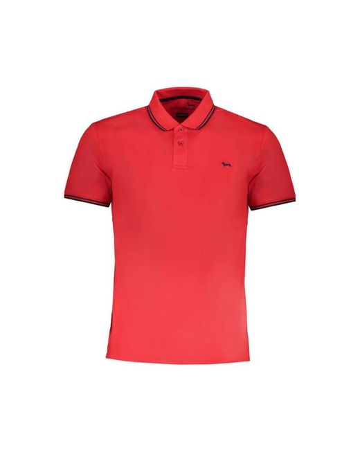 Harmont & Blaine Red Polo Shirts for men